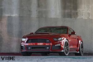 Ford Mustang GT by Rouch and VIBE Motorsports on HRE Wheels (FF04) 2017 года